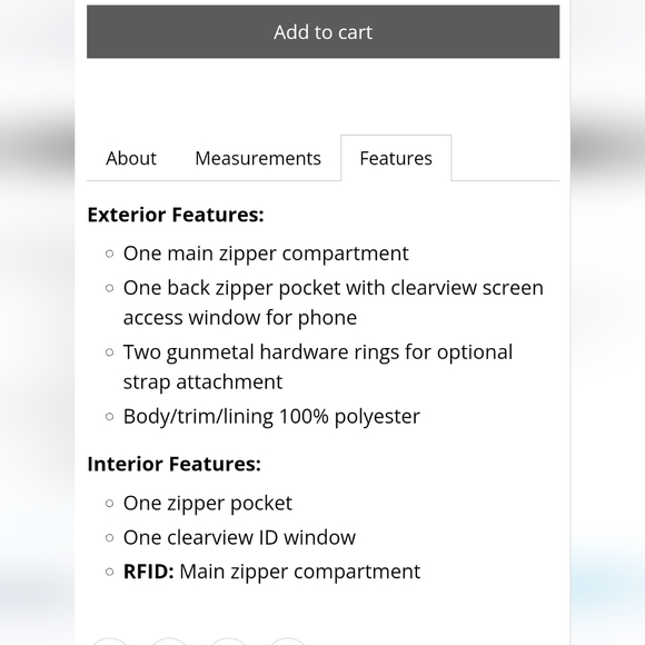 LUG "Peekaboo wristlet pouch" - Picture 3 of 5